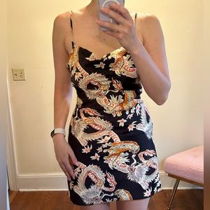 Urban Outfitters Peint Slip Dress sz M